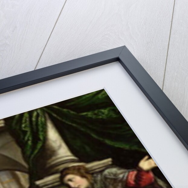 The Annunciation, 1545-50 by Paris Bordone