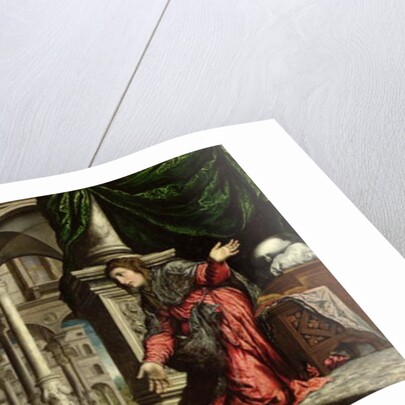 The Annunciation, 1545-50 by Paris Bordone