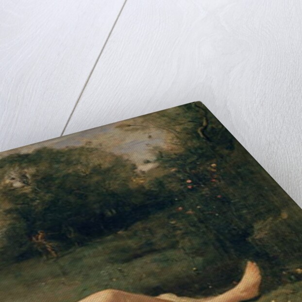 Nymph reclining, c.1857-58 by Jean Baptiste Camille Corot