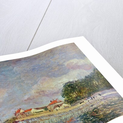 The Dam, 1885 by Alfred Sisley