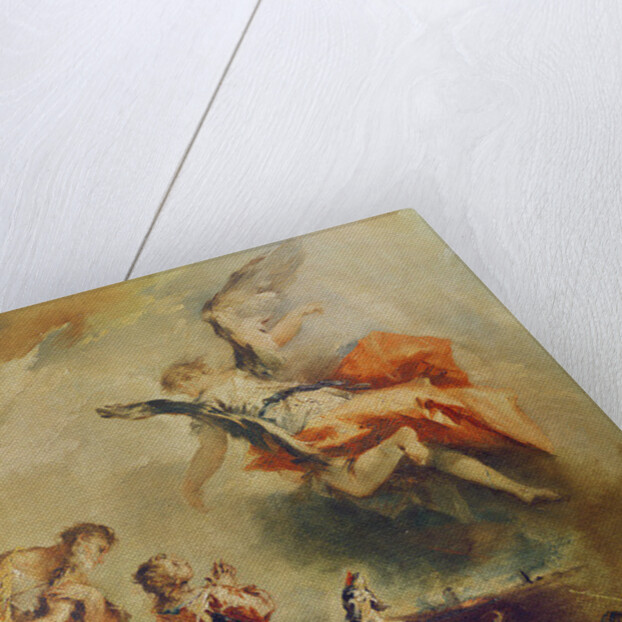 The Story of Tobias, the departure of the Archangel Raphael, c. 1750 by Francesco Guardi