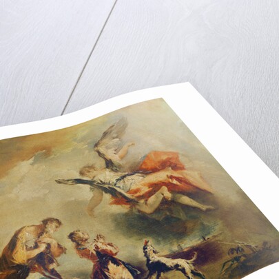 The Story of Tobias, the departure of the Archangel Raphael, c. 1750 by Francesco Guardi
