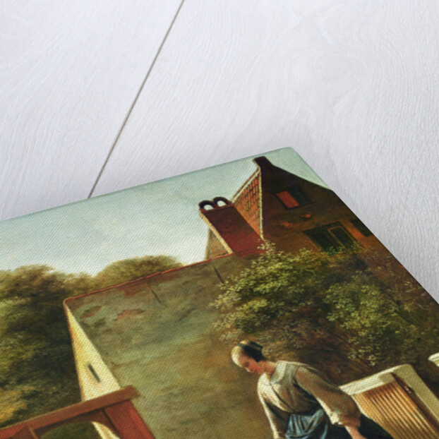 The Servant in the Courtyard, c.1660 by Pieter de Hooch