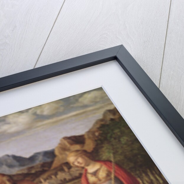 Holy Conversation, stopping before the flight to Egypt, c.1490 by Giovanni Battista Cima da Conegliano