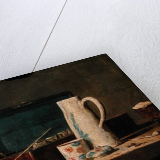 Still Life of Pipes and a Drinking Glass by Jean-Baptiste Simeon Chardin