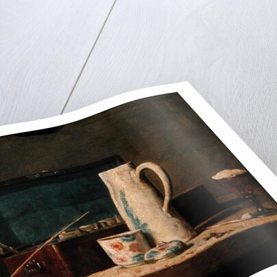 Still Life of Pipes and a Drinking Glass by Jean-Baptiste Simeon Chardin