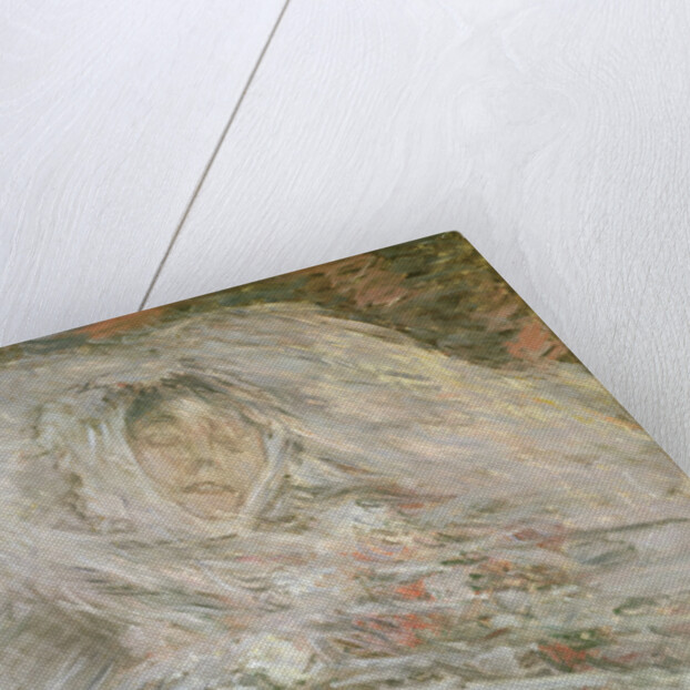 Camille Monet on her Deathbed, 1879 by Claude Monet