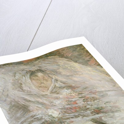 Camille Monet on her Deathbed, 1879 by Claude Monet