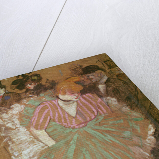 Panels for the Goulue house, at the Tréne fair in Paris. The Dance at the Moulin-Rouge: la Goulue, 1895 by Henri de Toulouse-Lautrec