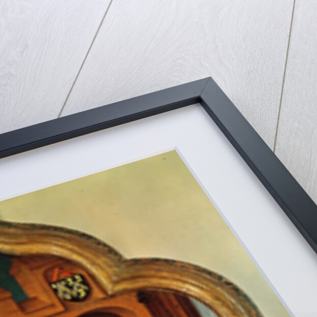 Triptych of Jean de Witte, right panel: Maria Hoose, wife of Jean de Witte, 1473 by Flemish School