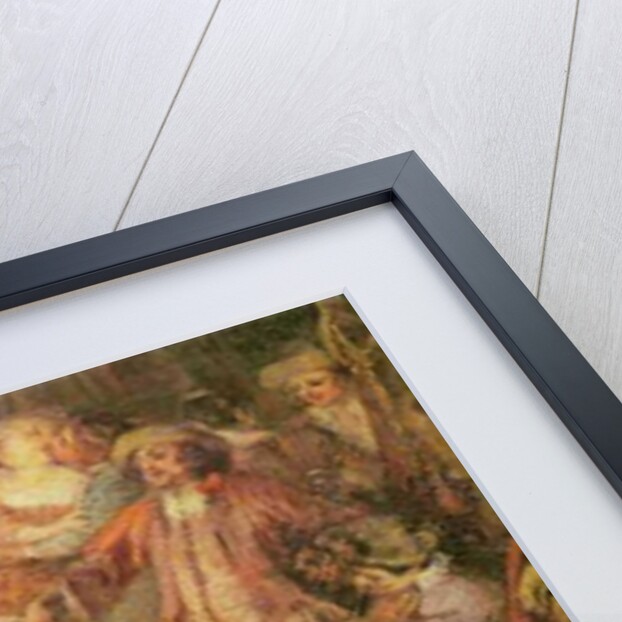 The Prenuptial Agreement and the Rustic Ball, c. 1712-13 by Jean Antoine Watteau