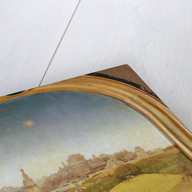 Detail of the central panel of the Adoration of the Magi, 1510 by Hieronymus Bosch