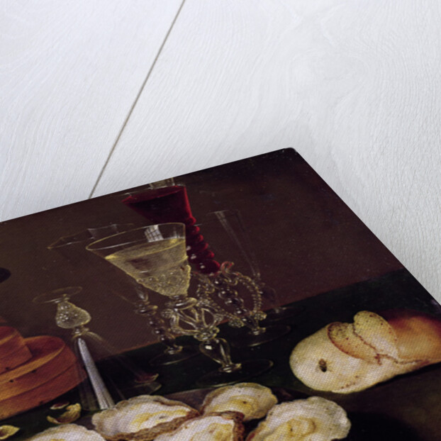 Still Life with Oysters and Glasses, 1606 by Osias the Elder Beert