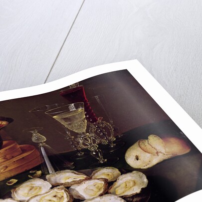 Still Life with Oysters and Glasses, 1606 by Osias the Elder Beert