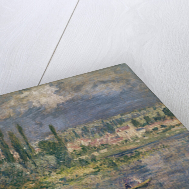 Landscape with a Thunderstorm, Vetheuil, 1880 by Claude Monet