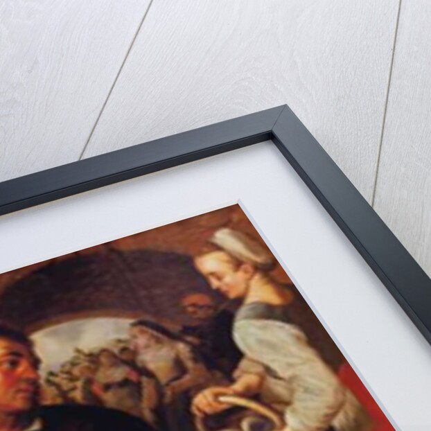 The Poultry Merchant by Joachim Bueckelaer