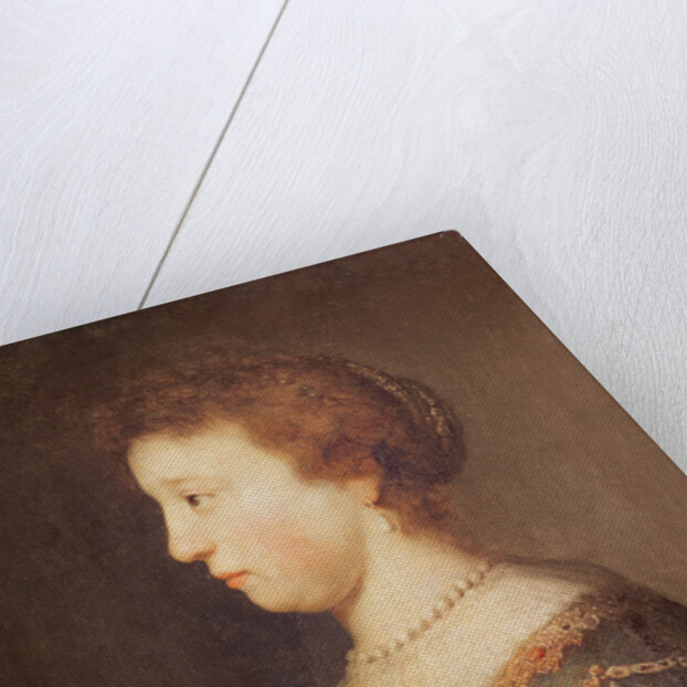 Portrait of a Woman by Rembrandt Harmensz. van Rijn