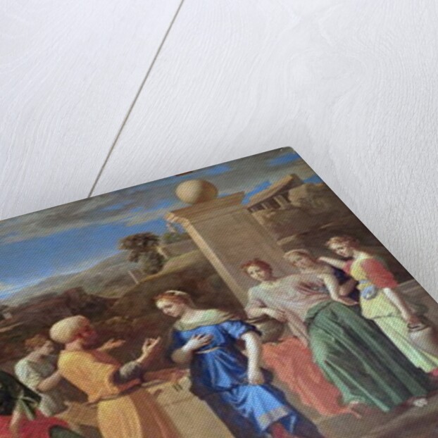 Eliezer and Rebecca, 1648 by Nicolas Poussin