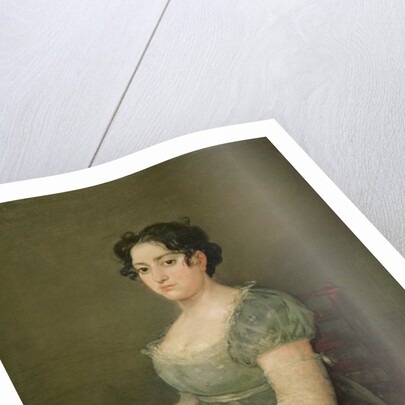 Woman with a Fan, c.1805-06 by Francisco Jose de Goya y Lucientes