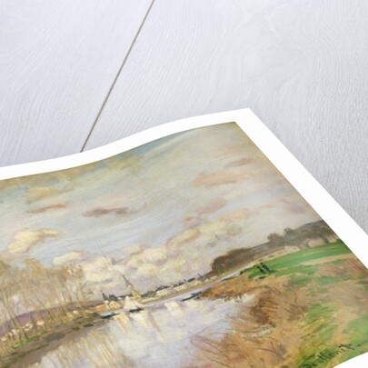 The Yacht at Argenteuil, 1875 by Claude Monet