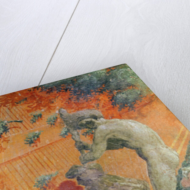 The Great Flood and the Retreat of the Water, 1446-8 by Paolo Uccello