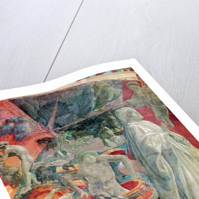 The Great Flood and the Retreat of the Water, 1446-8 by Paolo Uccello