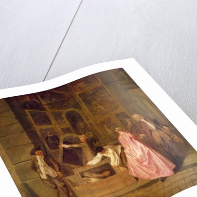 L'Enseigne de Gersaint, 1720 by Jean Antoine Watteau