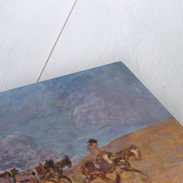 The Stage-Coach, 1922 by Pedro Figari