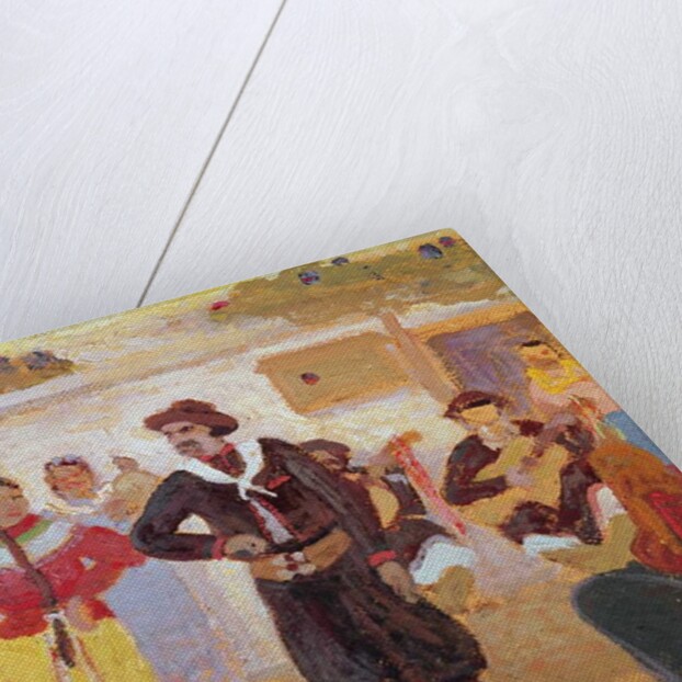 Gaucho Dance by Pedro Figari