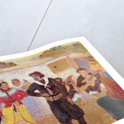 Gaucho Dance by Pedro Figari