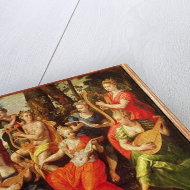 Apollo and the Muses by Maarten de Vos