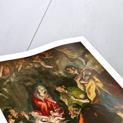 The Adoration of the Shepherds, c. 1603-14 by El (1541-1614) Greco