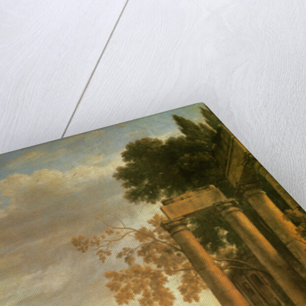 Landscape, the Burial of Saint Serapia by Claude Lorrain