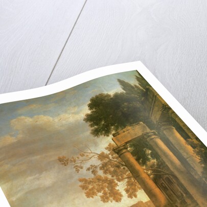 Landscape, the Burial of Saint Serapia by Claude Lorrain