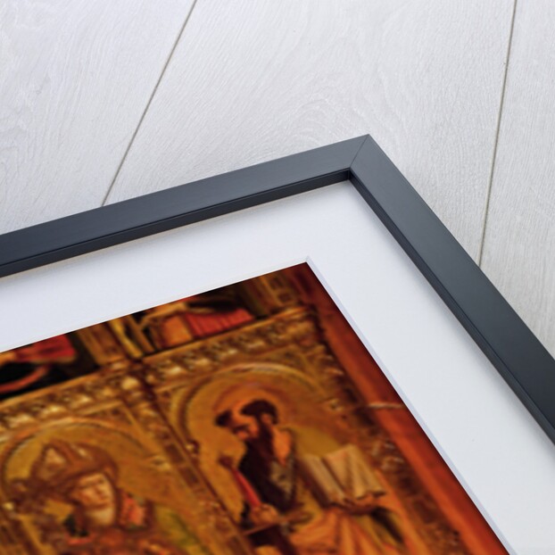 Altarpiece of St Emidio, polyptych, detail of the the Virgin and the Saints, 1473 by Carlo Crivelli