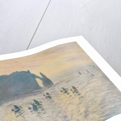 The Cliffs at Etretat, 1886 by Claude Monet