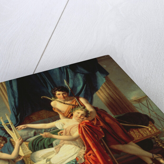 Sappho and Phaon, 1809 by Jacques Louis David