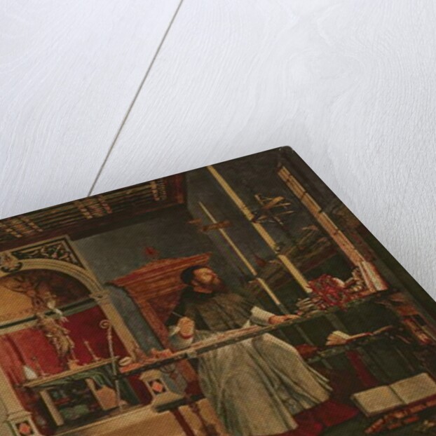 Vision of St Augustine by Vittore Carpaccio