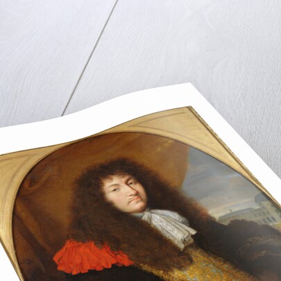 Portrait of Louis XIV, King of France and Navarre, in front of the Tuileries, c. 1643 by Charles Le Brun