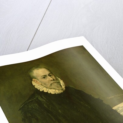 Doctor Rodrigo de la Fuente, 1598-89 by El Greco