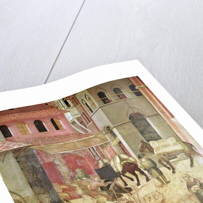 Effects of Good Government in City by Ambrogio Lorenzetti