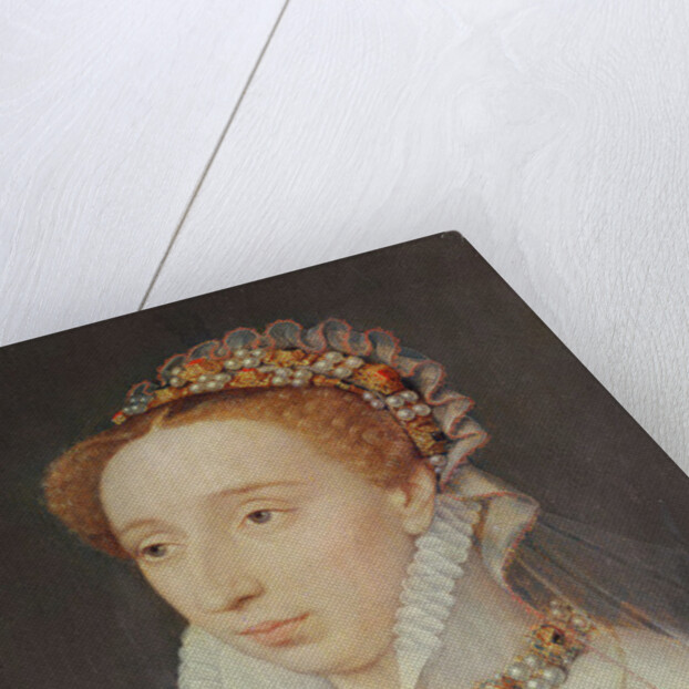 Portrait of Anne de Pienne, lady in waiting to Mary Stuart, c.1560 by Francois Clouet