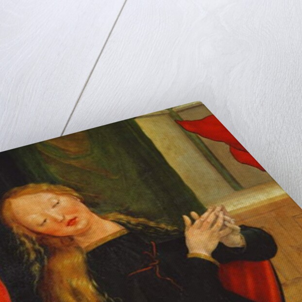 Detail of the Annunciation of the Virgin Mary by Matthias Grunewald