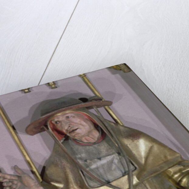 The Isenheim Altarpiece, Saint Jerome,, c.1490 by Nikolaus Hagenauer