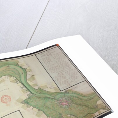 Area around Sas van Gent and Philippine, Netherlands, 1747 by French School