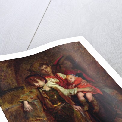 A Family of Peasants by Antoine Auguste Ernest Herbert or Hebert