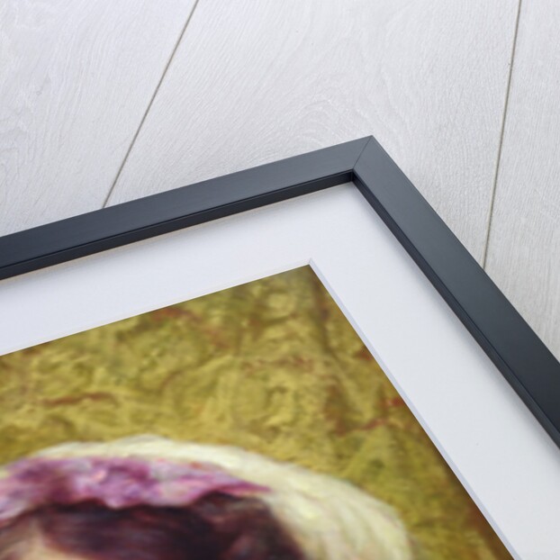 Portrait of The Baroness of Villeguy by Antoine Auguste Ernest Herbert or Hebert