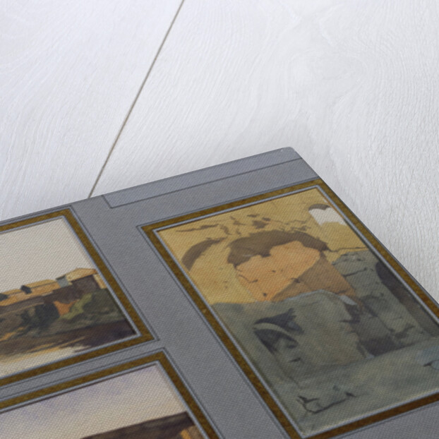 The Tiber, Cloaca Maxima and Ponte Rotto by Antoine Auguste Ernest Herbert or Hebert