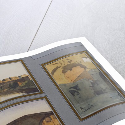 The Tiber, Cloaca Maxima and Ponte Rotto by Antoine Auguste Ernest Herbert or Hebert