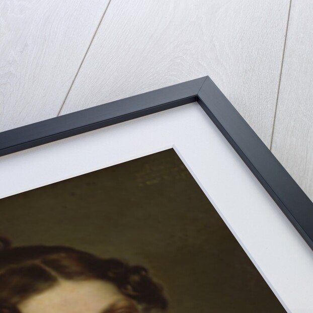 Portrait of Eugénie-Pamela Larivière, sister of the artist by Charles-Philippe Lariviere